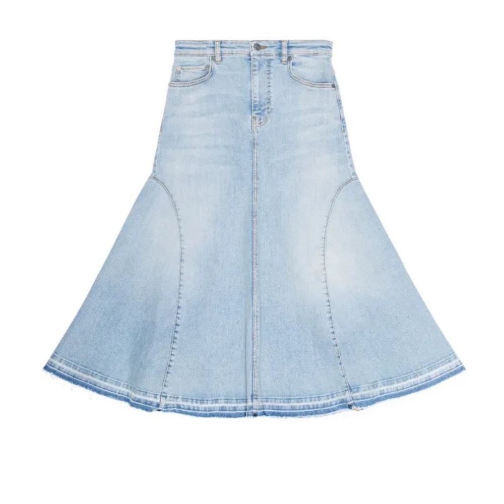 NWT Ganni | A-Line Denim Skirt | 36